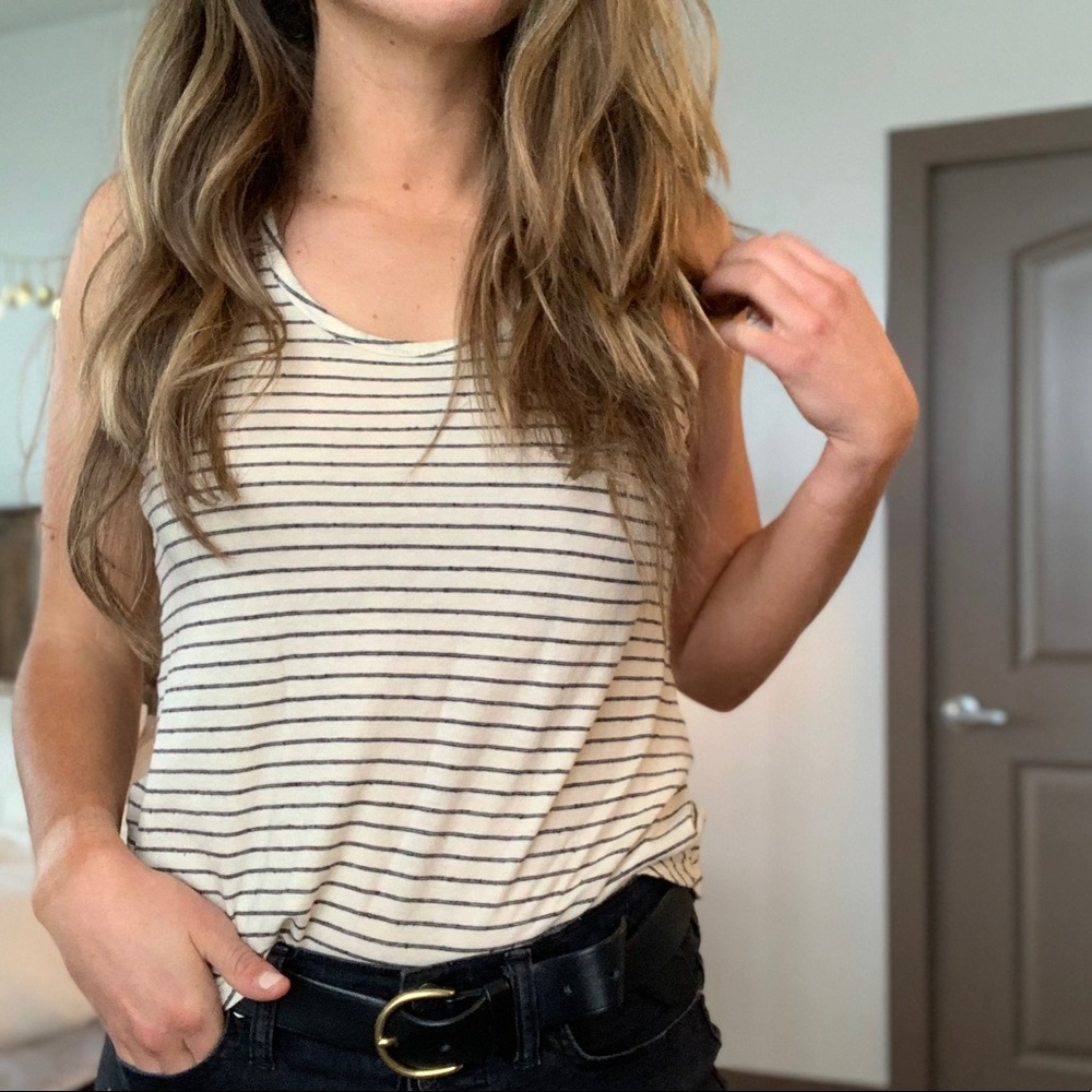 Splendid striped tank top